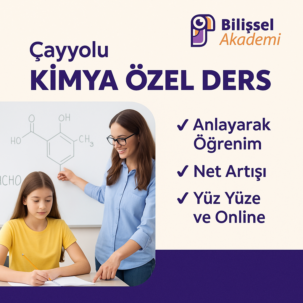 çayyolu kimya özel ders